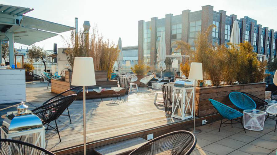 Event-Location Belle Roofgarden in Frankfurt (Belle Club)
