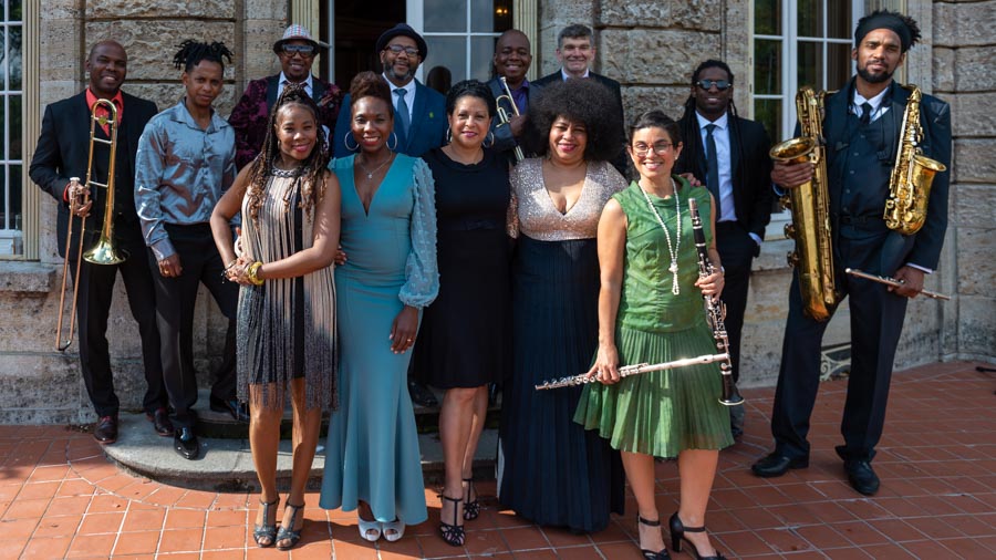 The Cuban Orquesta nach den Proben am 11. Juni 2020