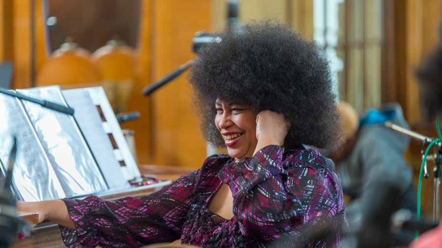 Lazara Cachao Lopez - Piano bei "The Cuban Orquesta"