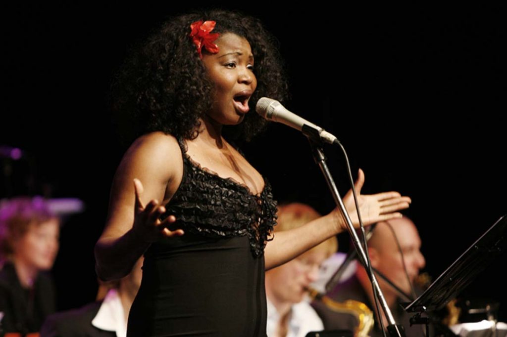 Kubanische Musikerin Mayelis Guyat